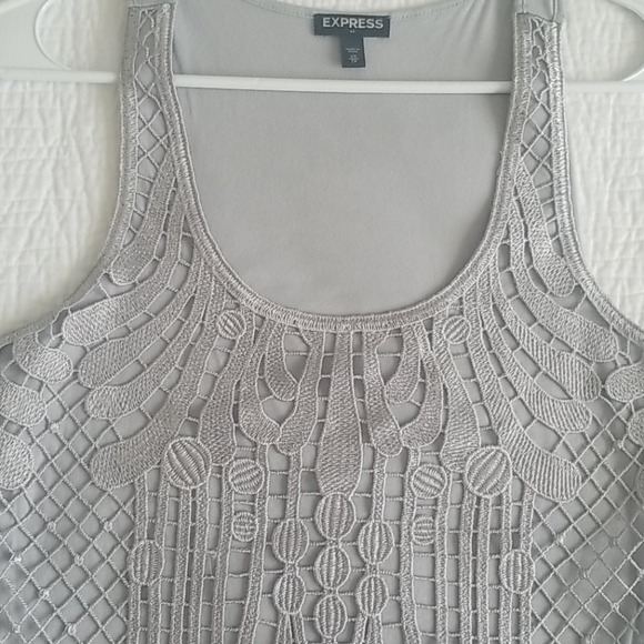 Express gray Tank Top XS - Picture 4 of 4